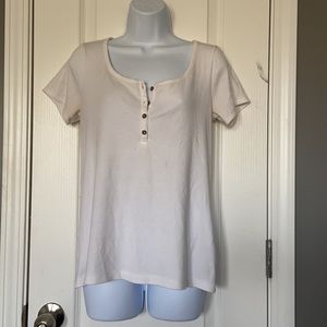 White shirt with buttons